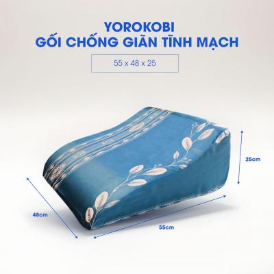 Gối Kê Chân Chống Giãn Tĩnh Mạch Yorokobi - Cao 25cm